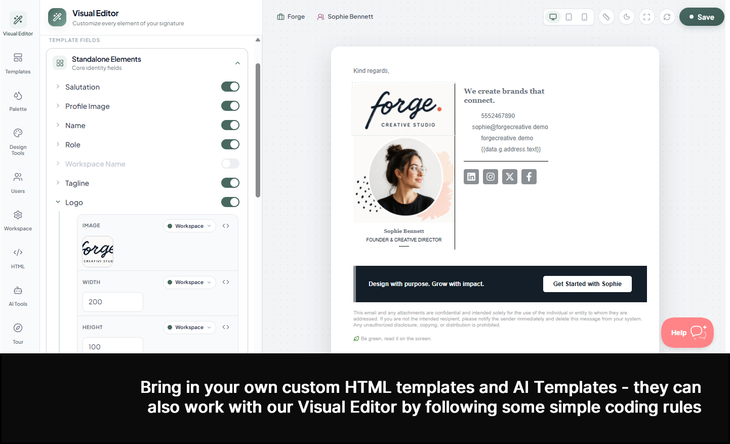 SigStudio Visual Editor in action -- live editing demo