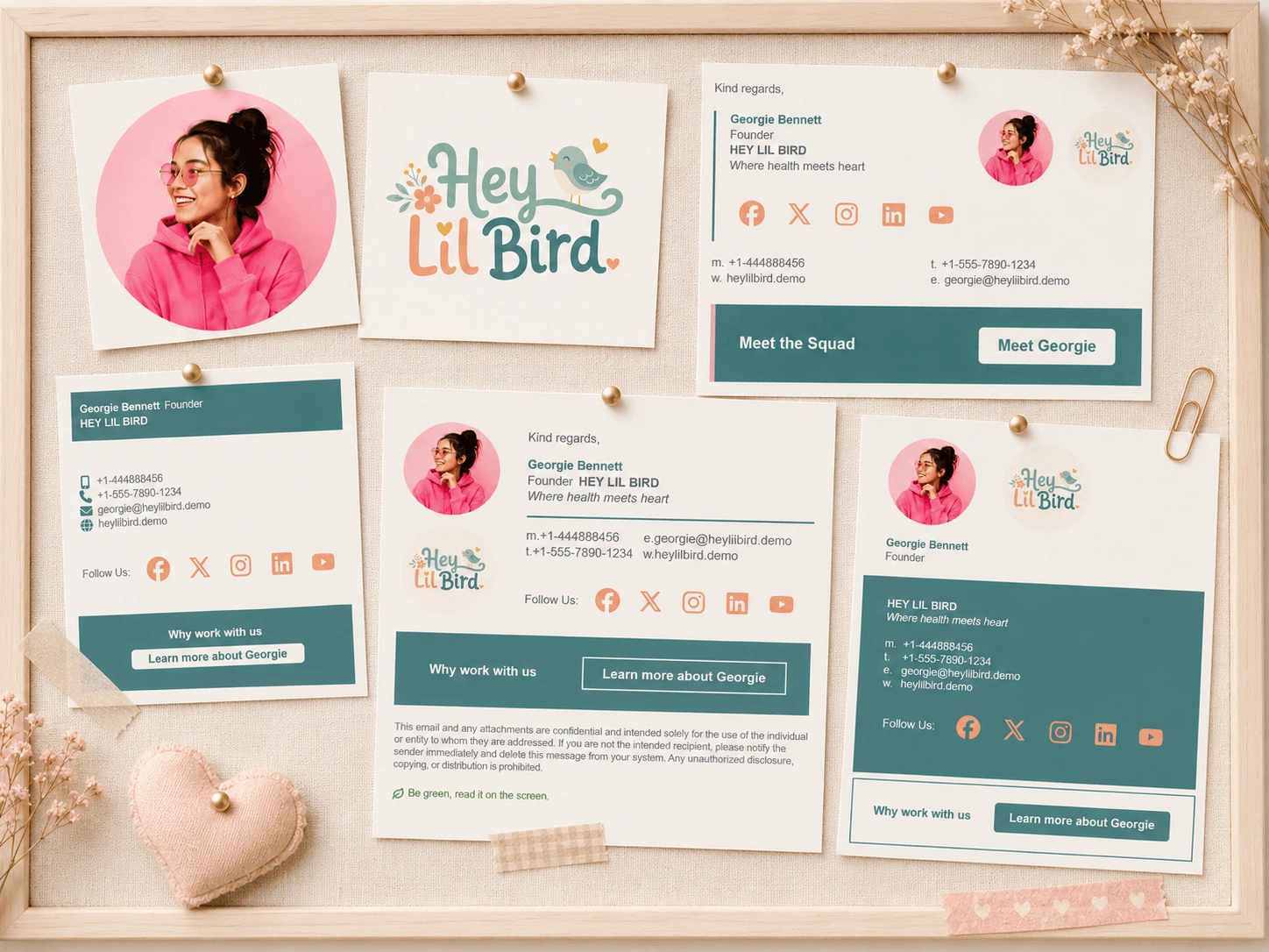 SigStudio team email signatures