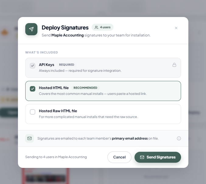 SigStudio Deployment interface